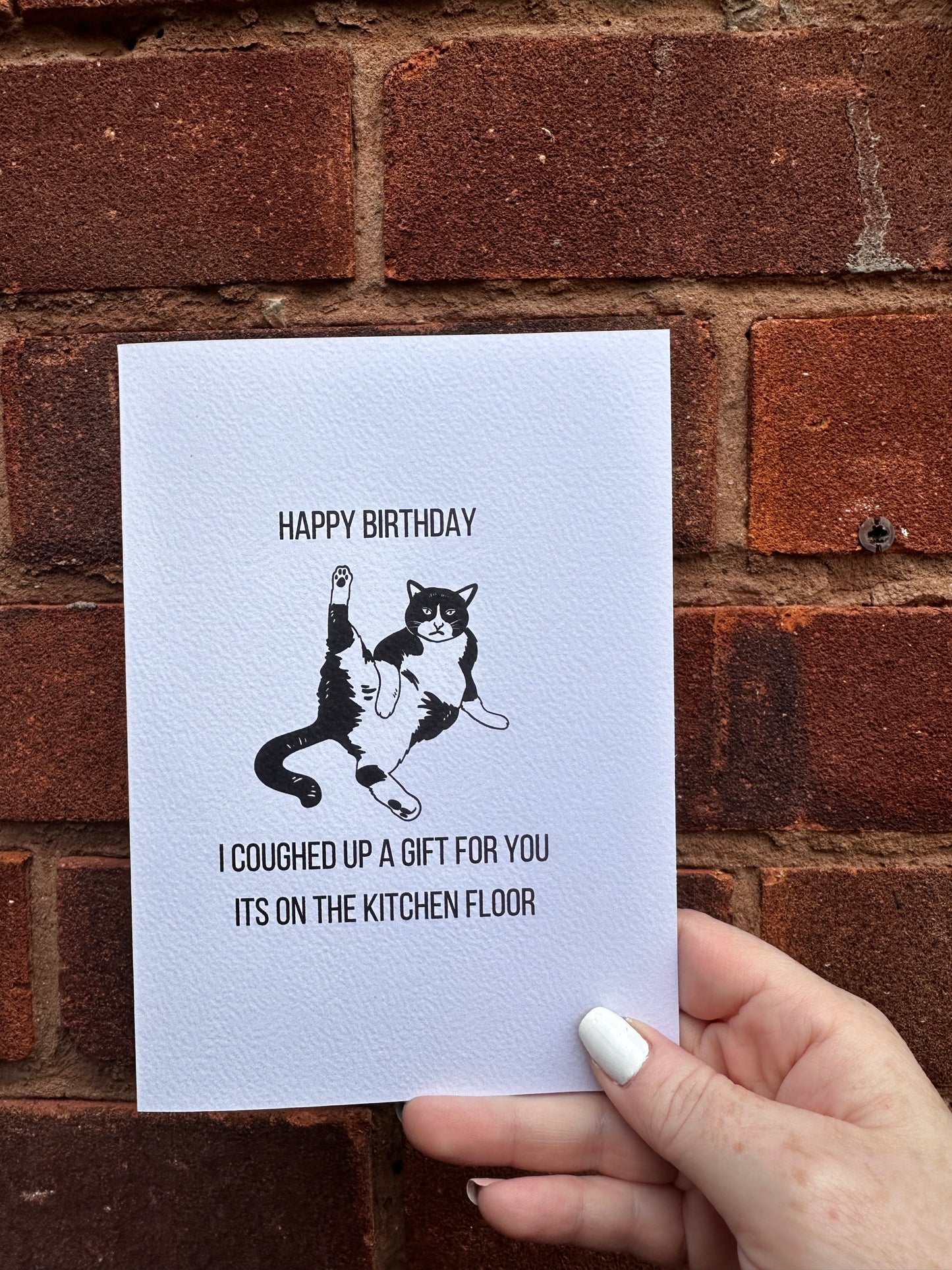 Grumpy cat card