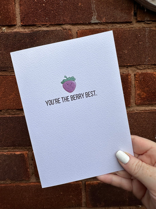 You're the very best Card