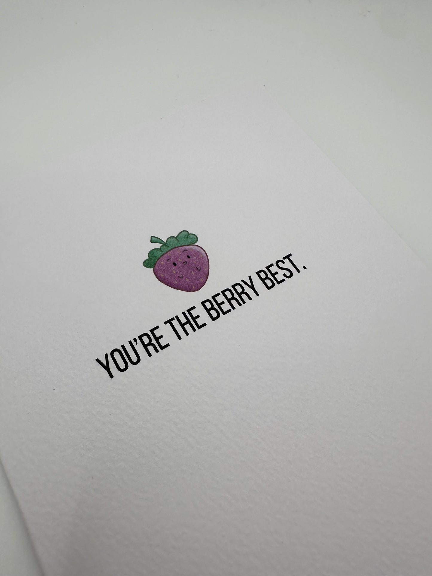 You're the very best Card