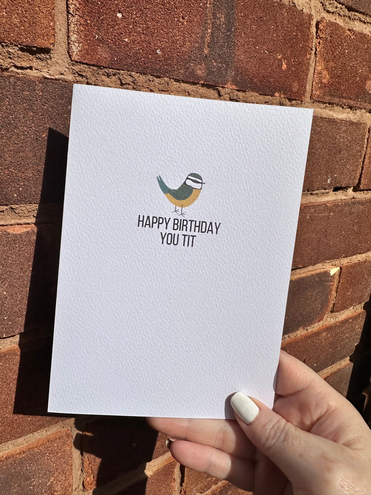 You Tit Birthday Card