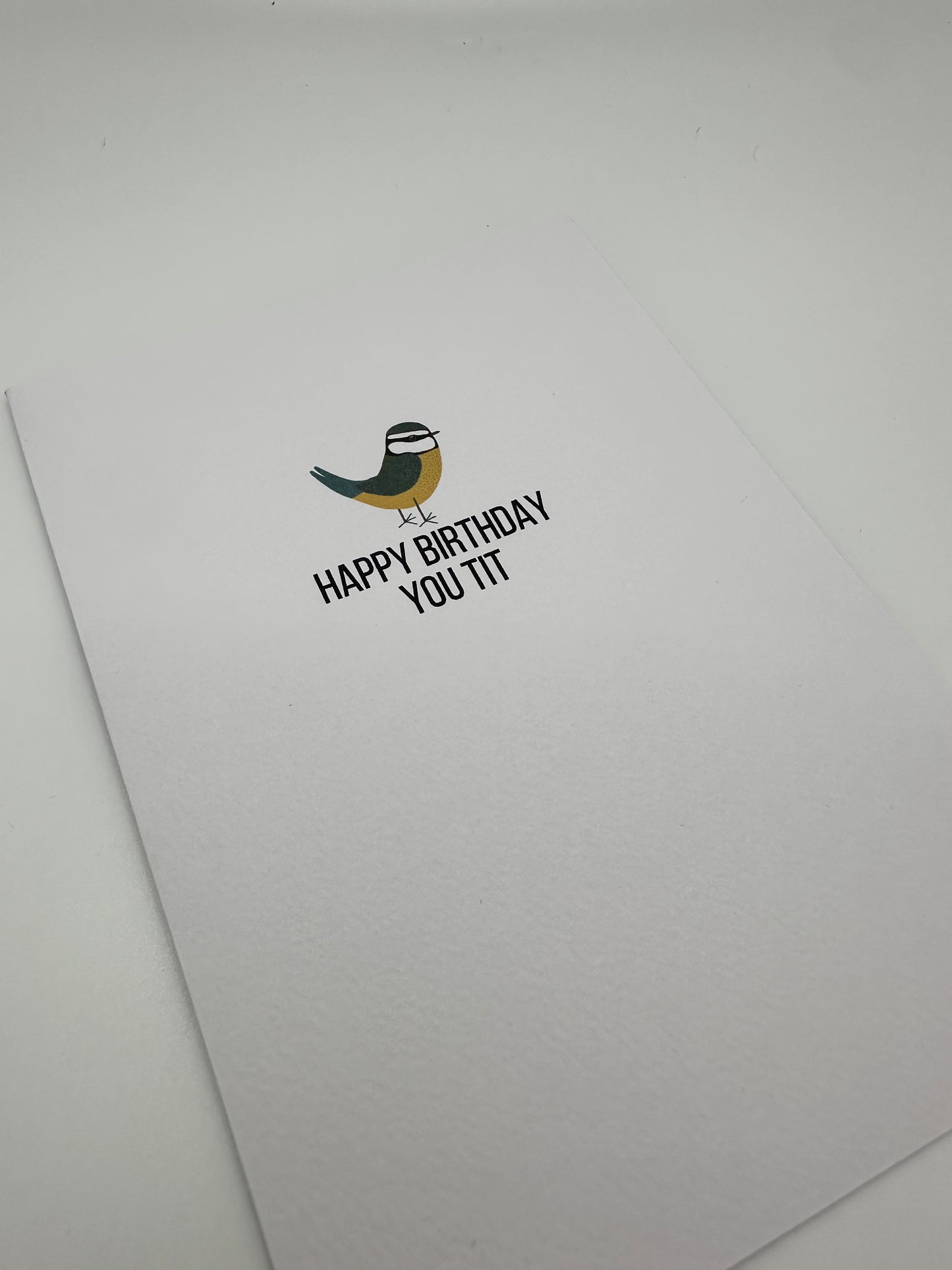 You Tit Birthday Card